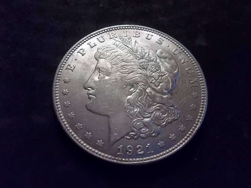 1921  Morgan Silver Dollar Very High Grade MS