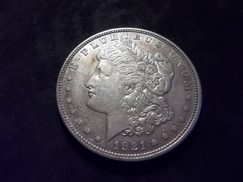 1921 D Morgan Silver Dollar  Higher Grade