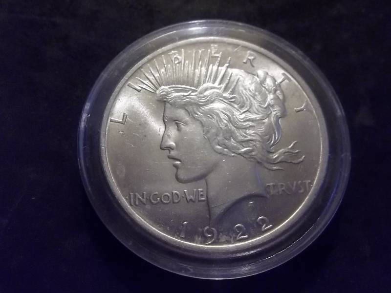 1922  Silver Peace Dollar  High Grade  MS
