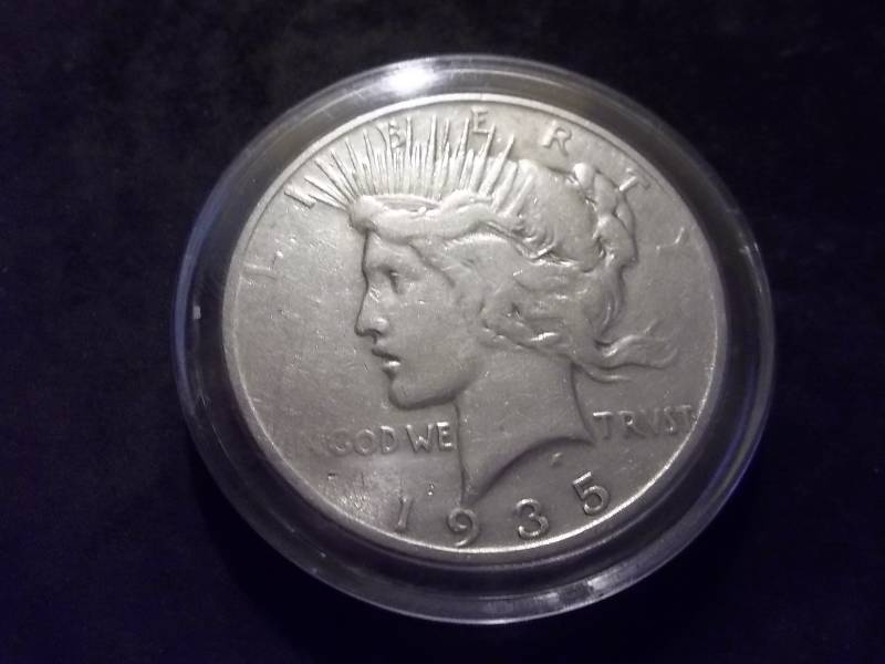 1935 S Peace Silver Dollar Better Grade Better Date
