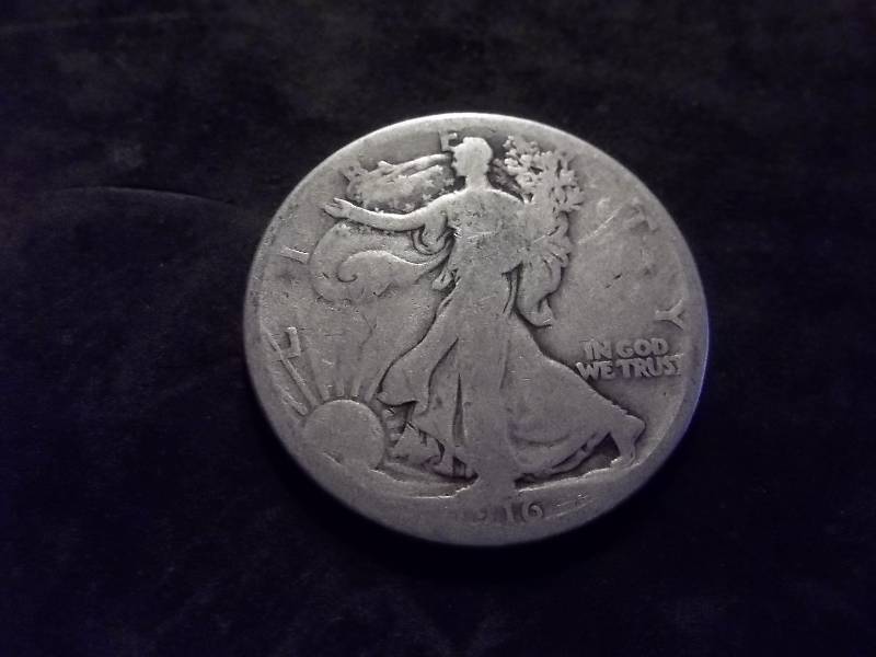 1916 Walking Liberty Half Dollar