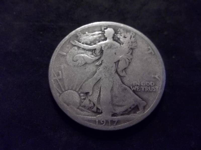 1917 S Walker Half Dollar