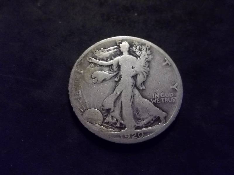 1920 D Walker Half Dollar