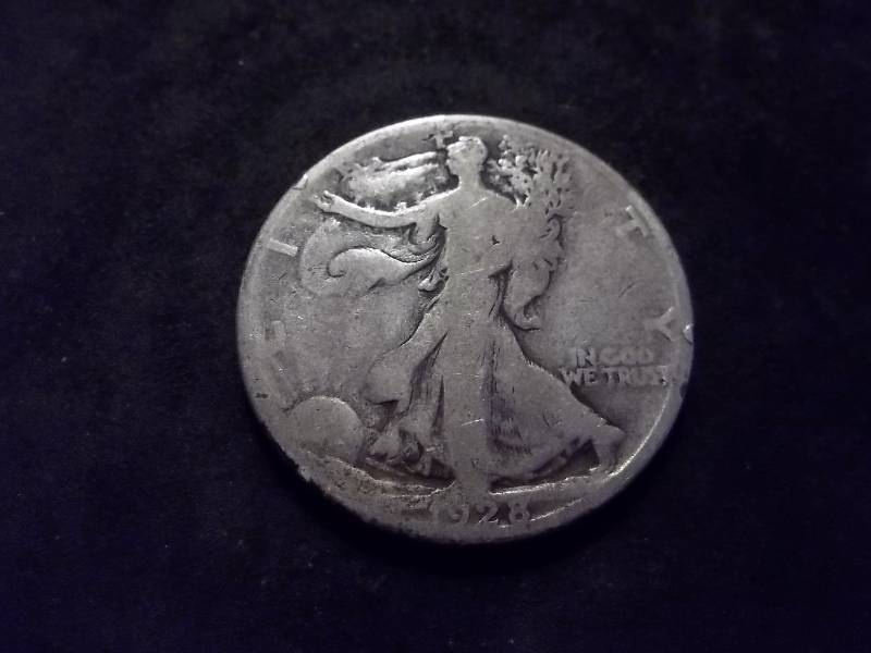1928 S Walker Half Dollar Large S