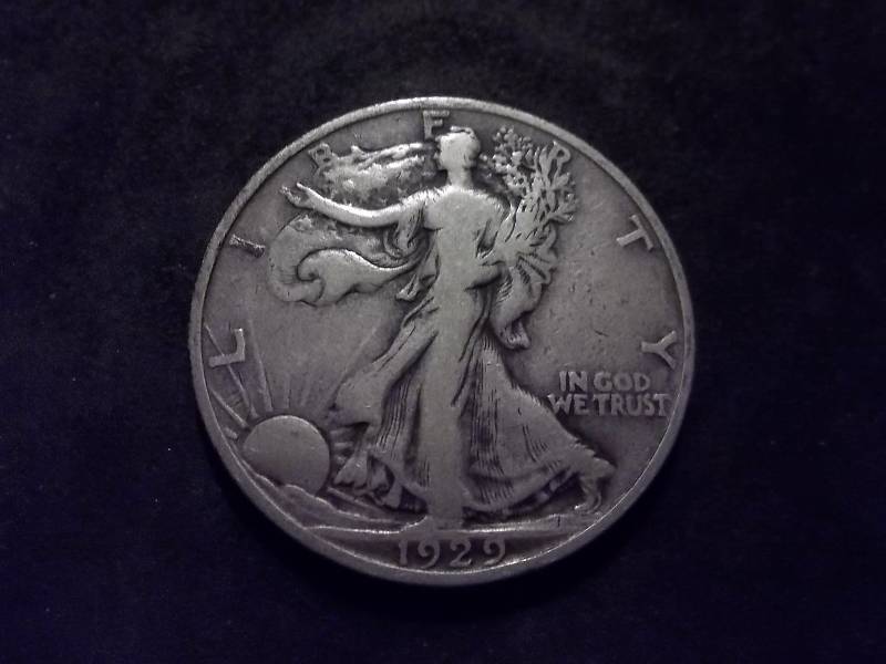 1929 S Walker Half Dollar Strong Date Better Grade VF-XF ($90.00)