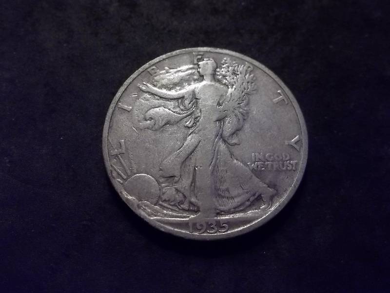 1935 S Walker Half Dollar Higher Grade