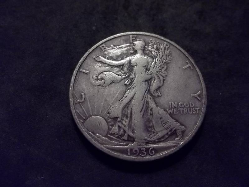 1936 S Walker Half Dollar Higher Grade