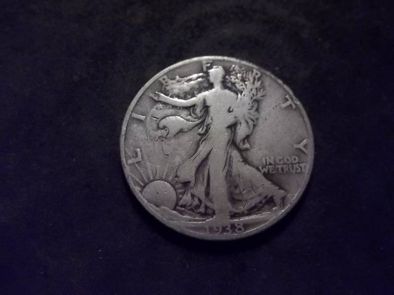 1938 Walker Half Dollar Better Grade