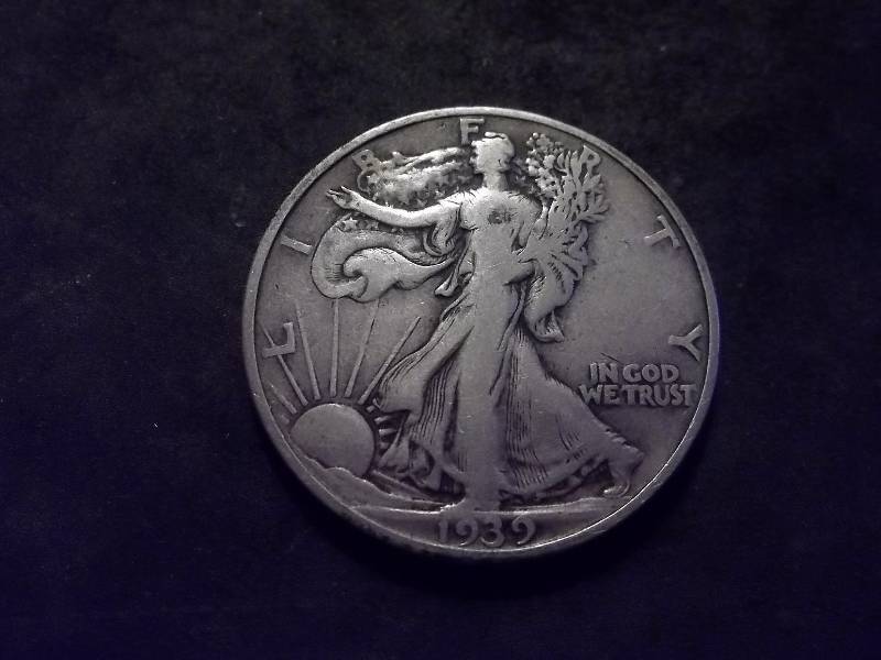 1939 Walker Half Dollar Better Grade