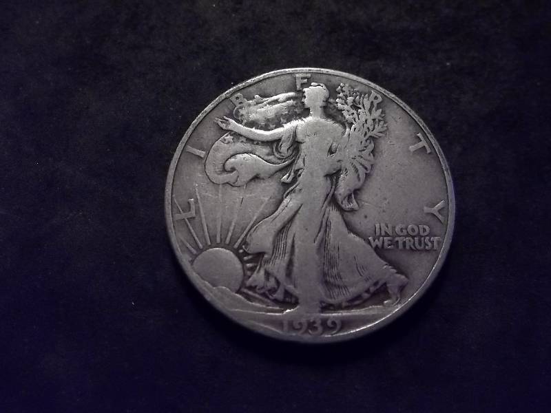 1939 D Walker Half Dollar Better Grade