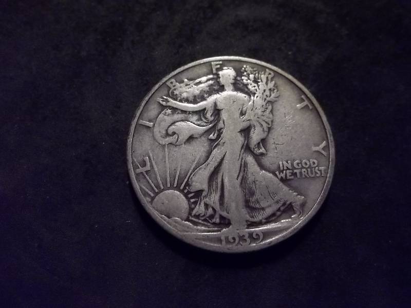1939 S Walker Half Dollar Better Grade