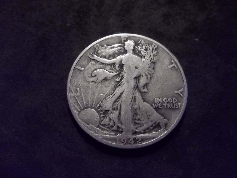 1942 D  Walker Half Dollar Better Grade