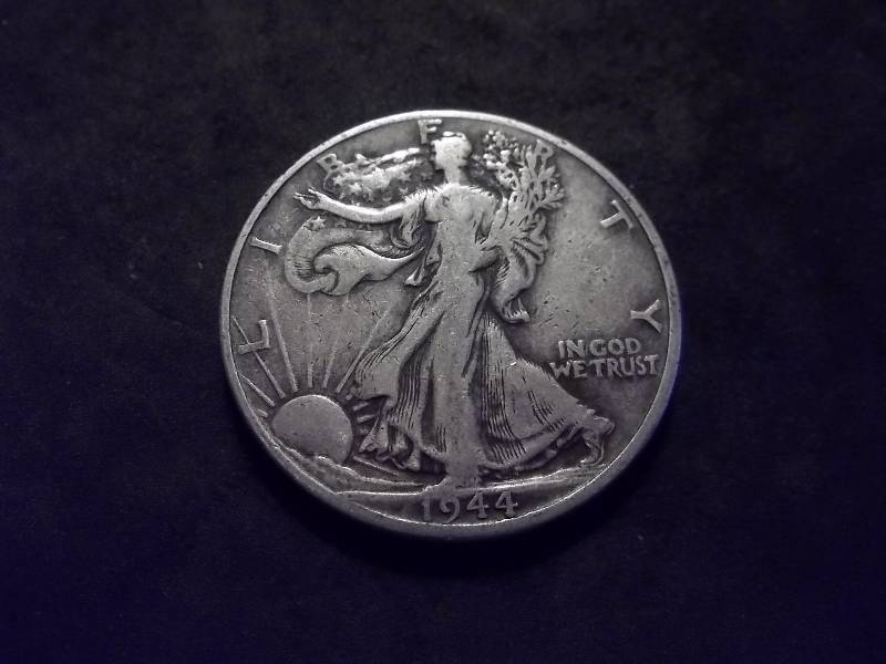 1944 D Walker Half Dollar Better Grade XF