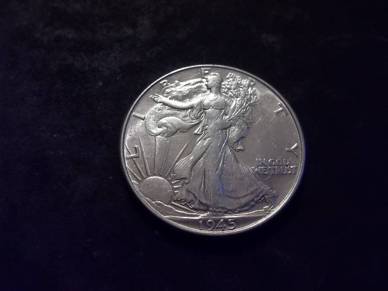 1945  Walker Half Dollar Very High Grade MS