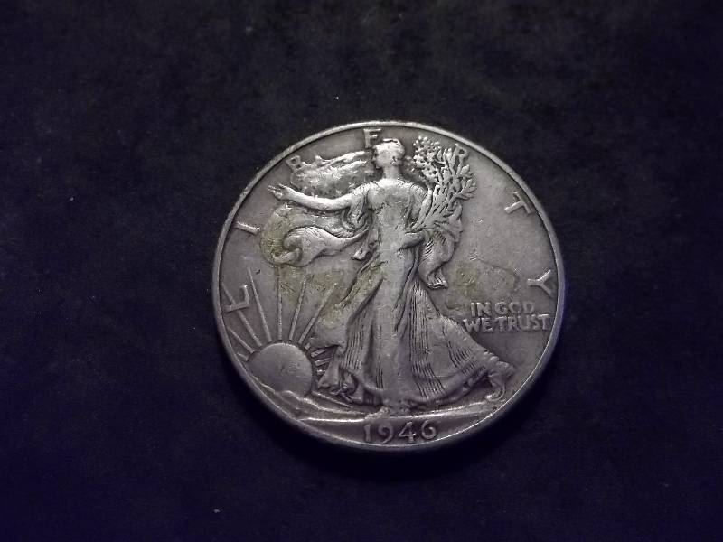 1946 D Walker Half Dollar Higher Grade XF