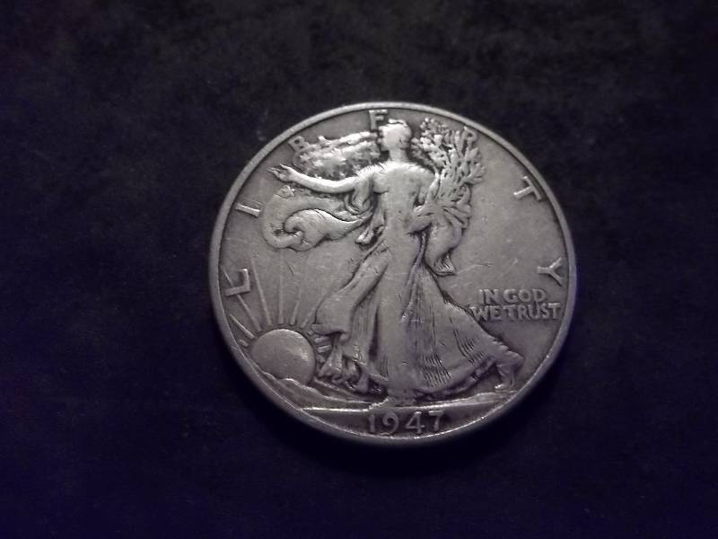 1947 D  Walker Half Dollar Better Grade