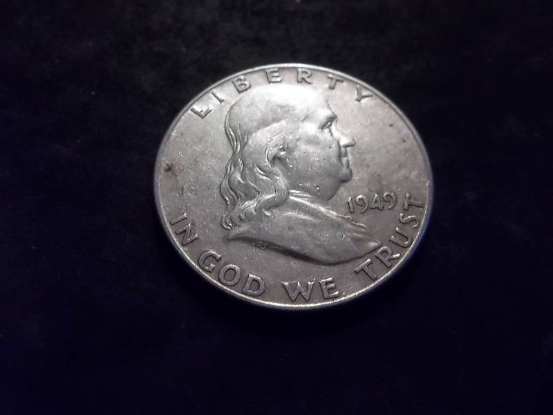 1949  Franklin Half Dollar Higher Grade