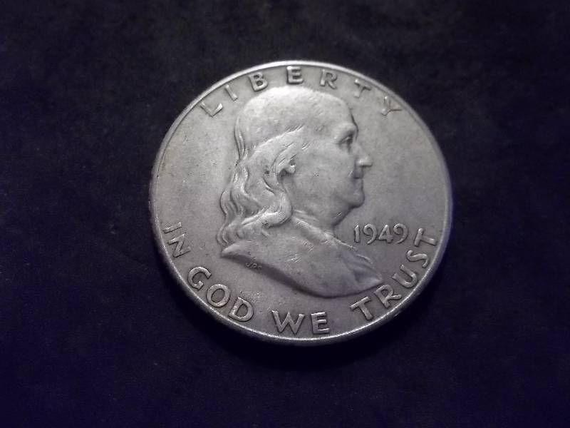 1949 S  Franklin Half Dollar Higher Grade