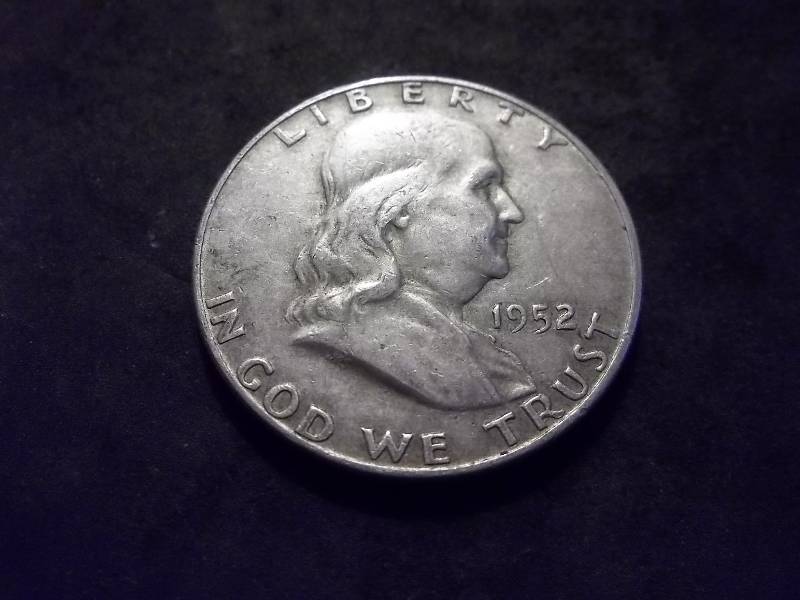 1952 D Franklin Half Dollar Better Grade