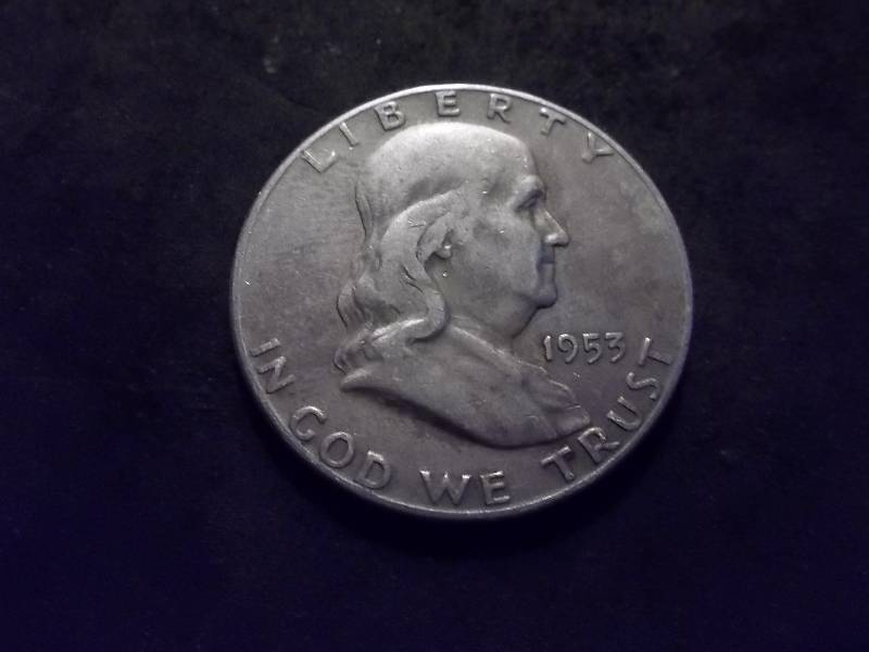1953 S Franklin Half Dollar Better Date
