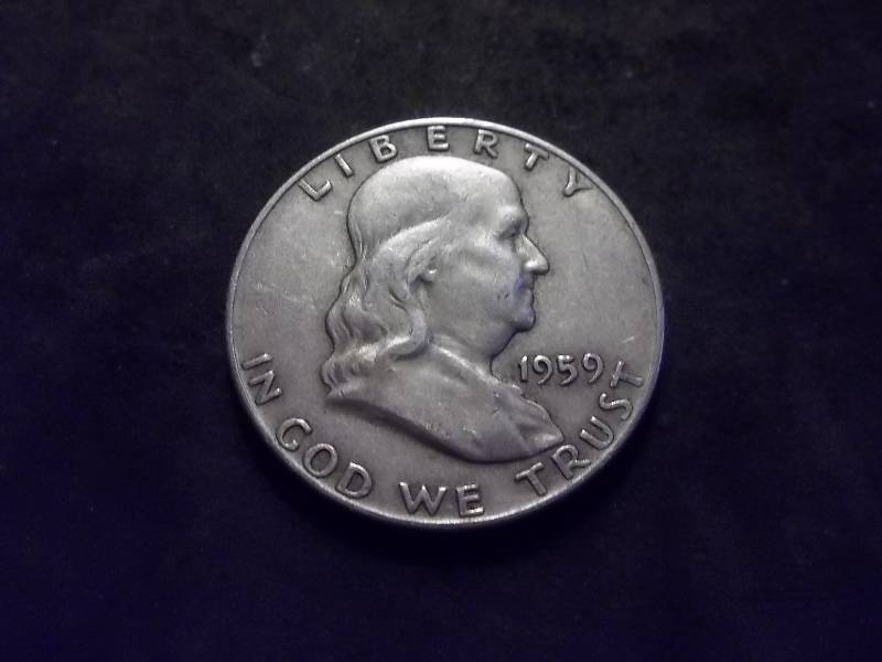 1959 D Franklin Half Dollar High Grade