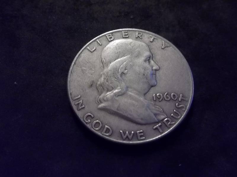 1960 D  Franklin Half Dollar Higher Grade
