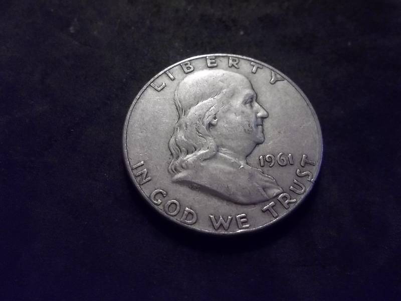 1961 D Franklin Half Dollar Better Grade