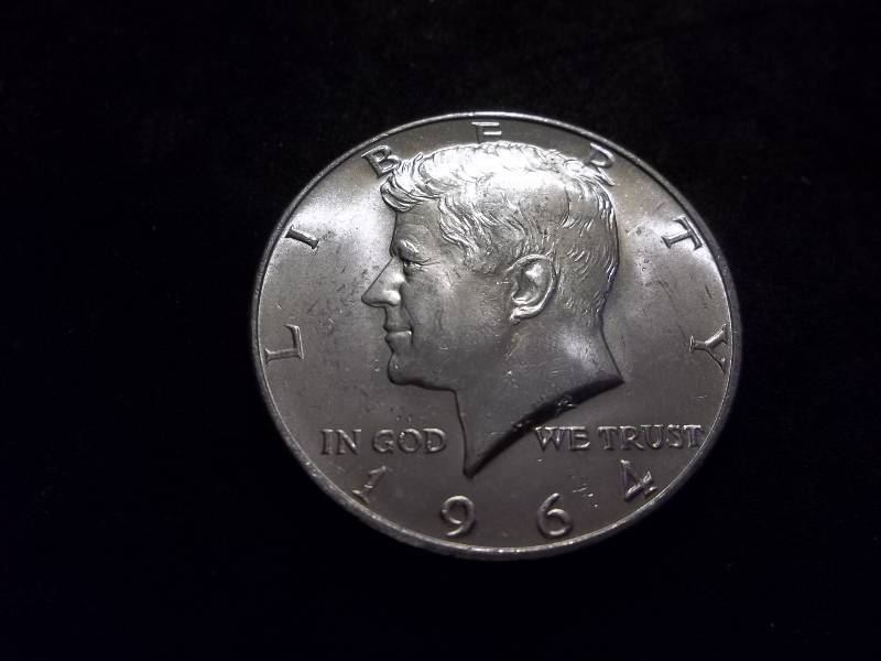 1964 D Silver Kennedy Half Dollar MS