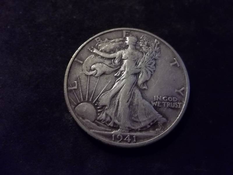 1941 S Walker Half Dollar High Grade XF