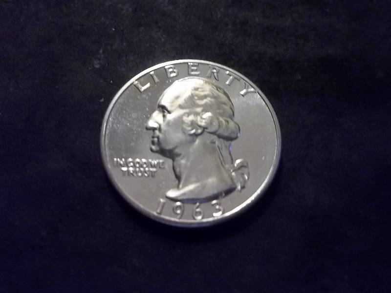 1963 Washington Quarter Proof
