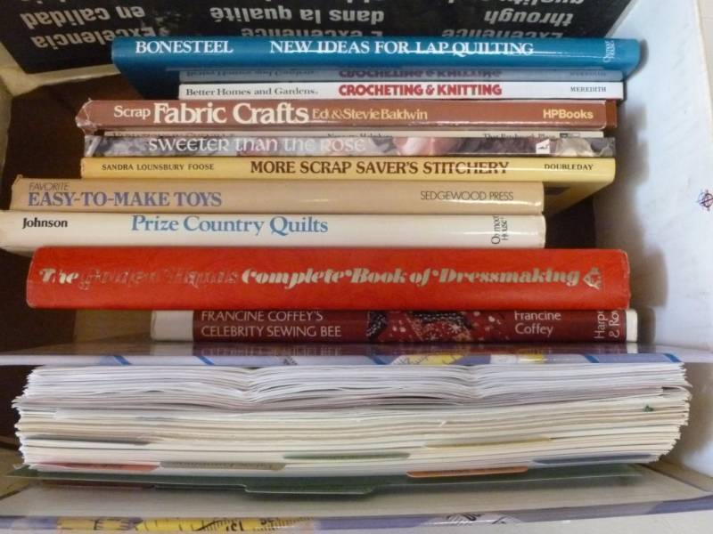 lot 50 image: Sewing Books