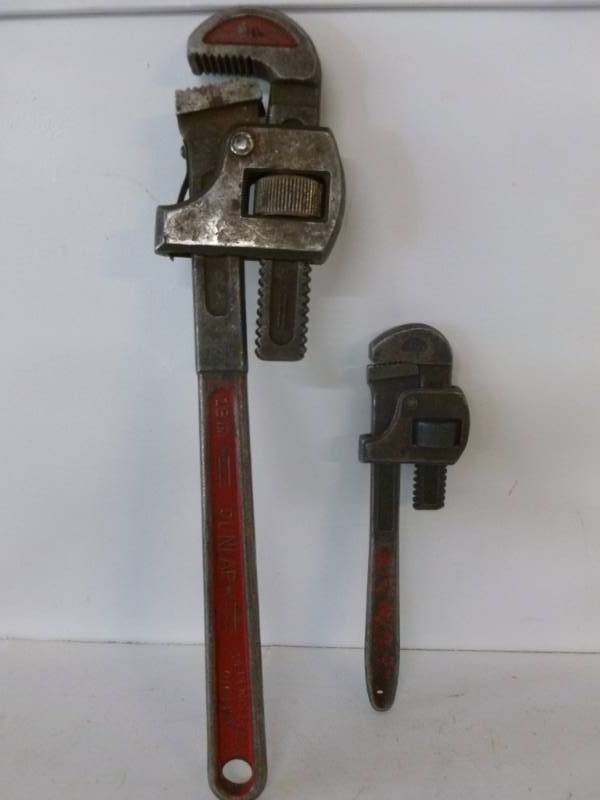 lot 64 image: Vintage Pipe Wrench