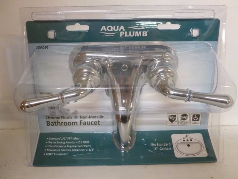 lot 74 image: New Bathroom Faucet