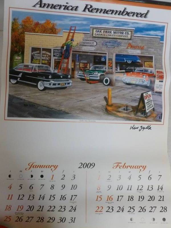 Ken Zylla Calendar Manannah 272 Chainsaw Art, Electronics, Road