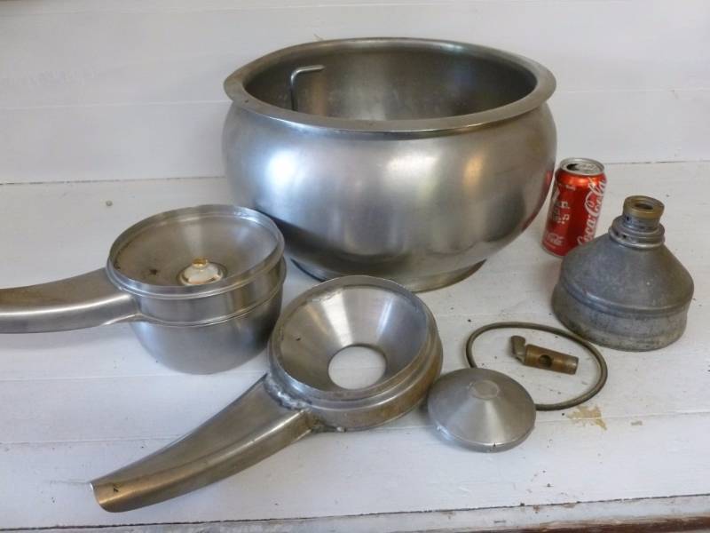lot 111 image: Vintage Cream Separator Parts