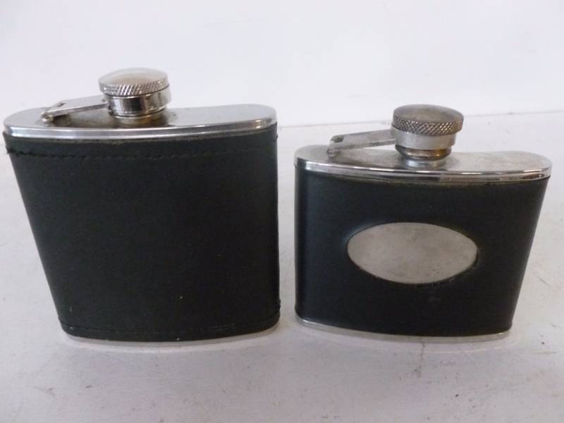 lot 162 image: Whiskey Flasks