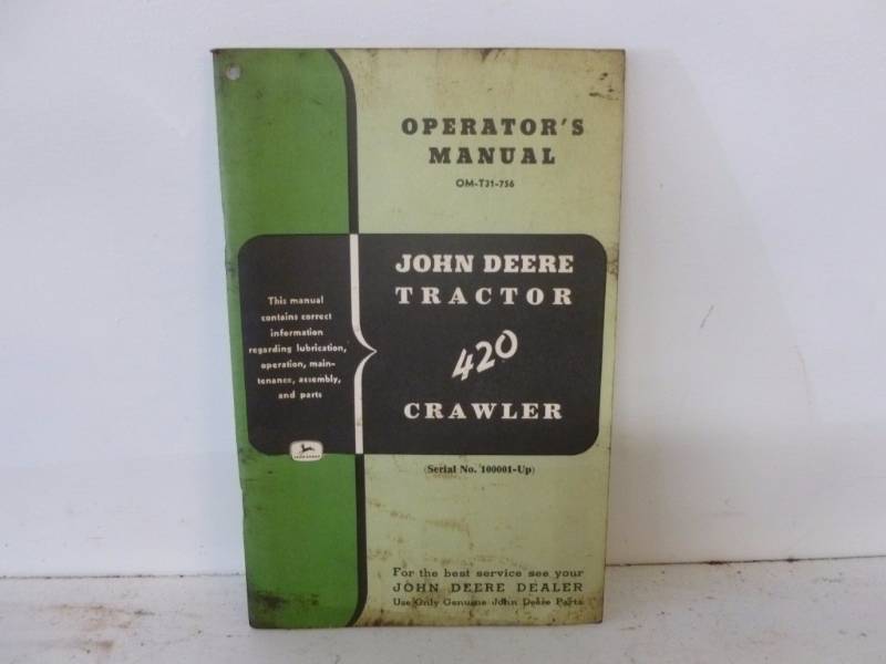 lot 208 image: Vintage Manual