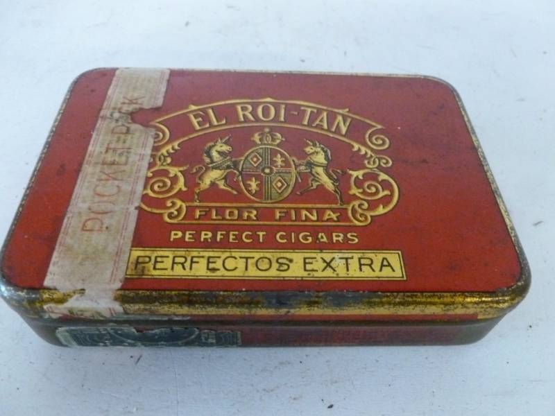 lot 242 image: Vintage Tobacco Can