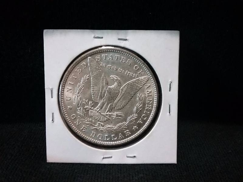lot 1 image: 1900 Morgan Silver Dollar, Very High Grade, MS, (Redbook MS value $80)