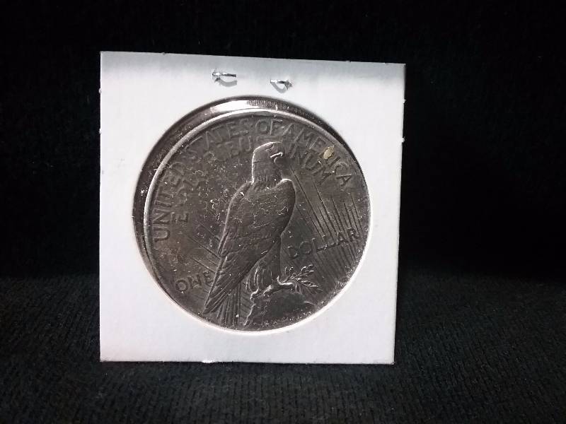 lot 2 image: 1925 Peace Silver Dollar , Better Grade