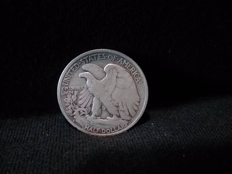 lot 23 image: 1942S Walking Liberty Half Dollar, Higher Grade