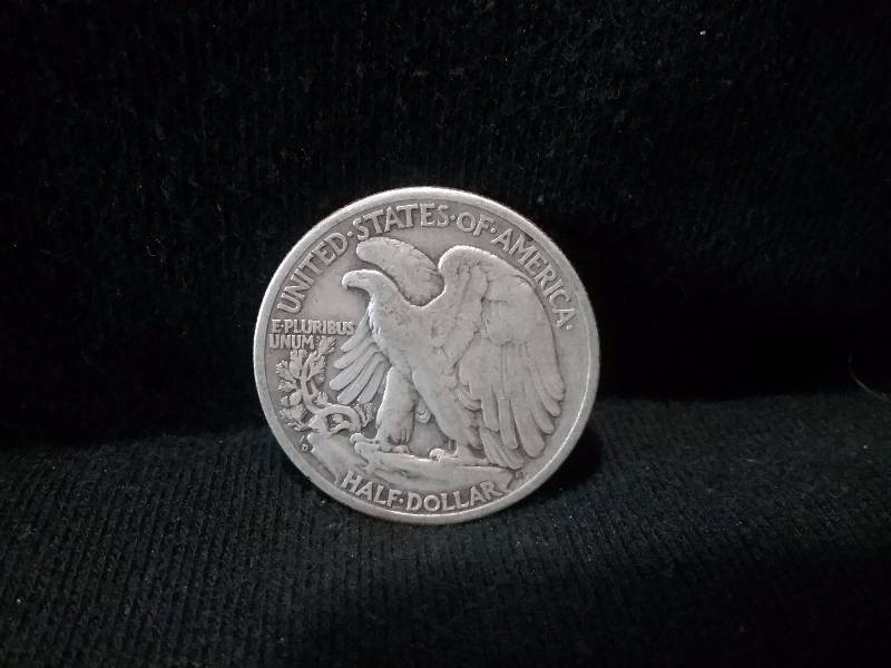 lot 31 image: 1945D Walking Liberty Half Dollar, Better  Grade