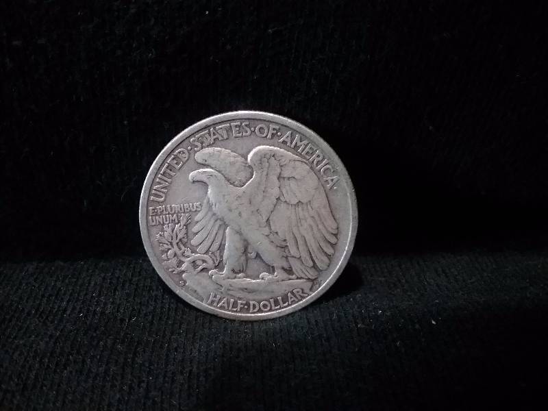 lot 32 image: 1945S Walking Liberty Half Dollar, Better  Grade