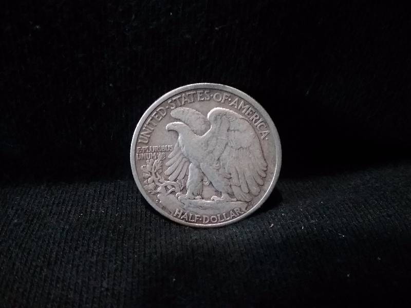 lot 37 image: 1947D Walking Liberty Half Dollar, Nice Toning, Higher Grade
