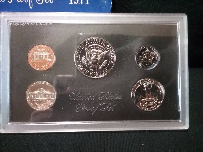lot 64 image: United States Proof Set - 1971