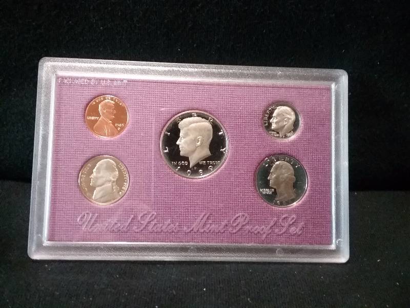 lot 72 image: United States Proof Set - 1989
