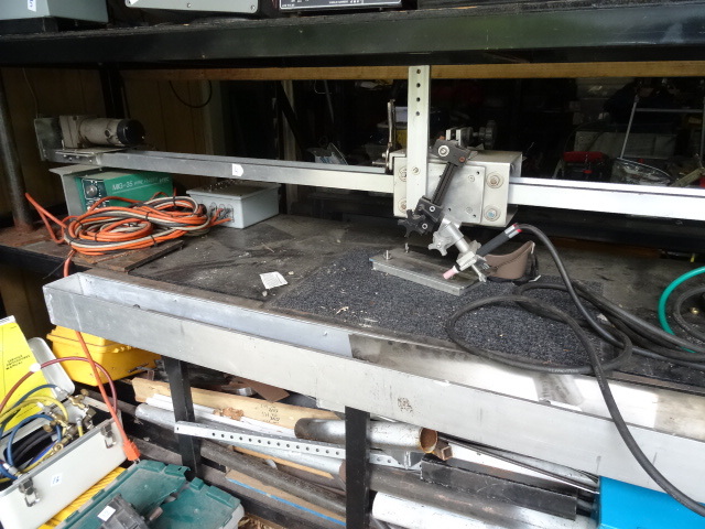 Home Made Tig Welding Table.