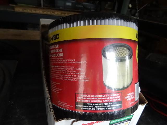 Shop Vac Cartridge Filters  90398