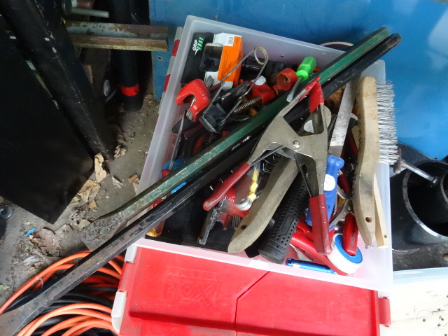 Bin of Misc Tools