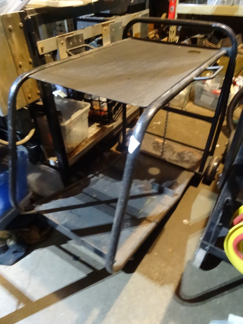 Welding Machine Cart on Wheels,